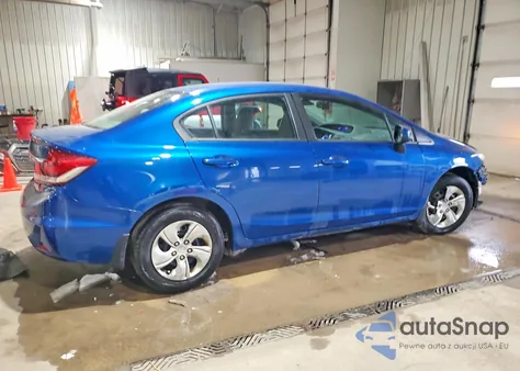 2013 Honda Civic Lx from USA, damaged, VIN 2HGFB2F53DH569656